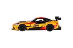 Auto Kinsmart Toyota GR Supra Racing kov 13cm 4 barvy na zpětné natažení 12ks v boxu