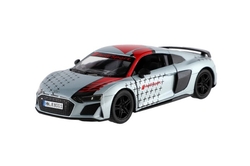 Auto Kinsmart 2020 Audi R8 Coupé 1:36 kov/plast 12,5cm 4 barvy na zpětné natažení 12ks v boxu