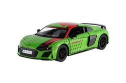 Auto Kinsmart 2020 Audi R8 Coupé 1:36 kov/plast 12,5cm 4 barvy na zpětné natažení 12ks v boxu