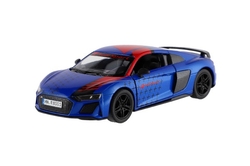 Auto Kinsmart 2020 Audi R8 Coupé 1:36 kov/plast 12,5cm 4 barvy na zpětné natažení 12ks v boxu