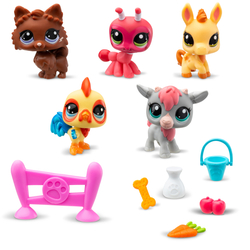 Littlest Pet Shop 5 figurek Farma