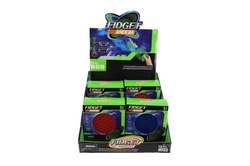 Fidget worm měnící tvar antistresový plast 11cm 4 barvy v krabičce 11x10,5cm 12ks v boxu