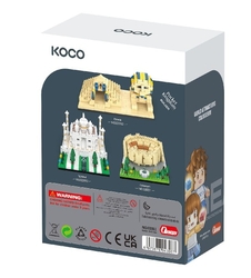 Stavebnice mini KOCO Koloseum plast 505ks v krabici 13x17x7cm