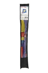 Drak létající nylon 70x60cm kosmická raketa v sáčku 10x72cm