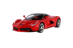 Auto RC Ferrari RASTAR červené plast 32cm 2,4GHz na dálk. ovládání na baterie v krabici 43x19x23cm