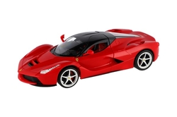 Auto RC Ferrari RASTAR červené plast 32cm 2,4GHz na dálk. ovládání na baterie v krabici 43x19x23cm