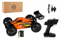 Auto RC Buggy Bonzai Jubatus terénní 30cm plast oranžové 2,4GHz na bat.+2xdob. pack v krab. 40x14x21