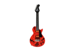 Kytara elektrická ROCK STAR plast 58cm na baterie se zvukem, světlem v krabici 24x62x5,5cm