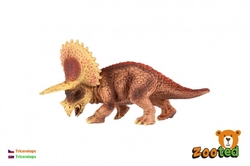 Triceratops malý zooted plast 14cm v sáčku