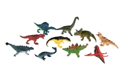 Zvířátko dinosaurus plast 7-9cm mix druhů v sáčku 36ks v boxu