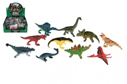 Zvířátko dinosaurus plast 7-9cm mix druhů v sáčku 36ks v boxu