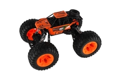 Auto RC Off-Road terénní 2,4GHz plast 32cm dobíjecí pack+baterie oranžové v krabici 38x23x26cm