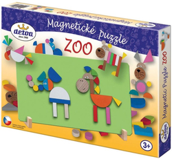 Puzzle magnetické - ZOO