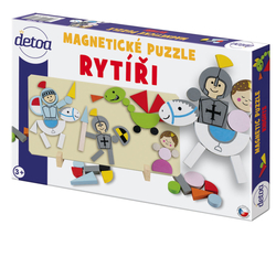 Puzzle magnetické - Rytíři