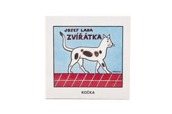 Knížka Leporelo Zvířátka Josef Lada CZ text 15,5x15x1cm 12m+