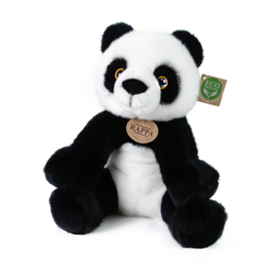 Plyšová panda sedící 27 cm ECO-FRIENDLY