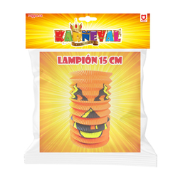 Lampion Halloween dýně 15 cm