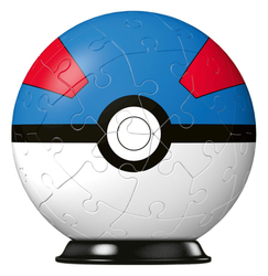 Puzzle-Ball Pokémon Motiv 2 - položka 54 dílků