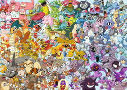 Challenge Puzzle: Pokémon 1000 dílků