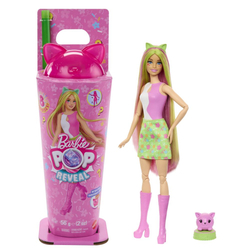 BRB POP REVEAL BARBIE KOKTEJLOVÉ PŘEKVAPENÍ - KOČIČKA