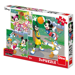 WD Mickey a Minnie sportovci 3x55D