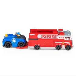 PAW PATROL HASIČSKÝ VŮZ DIE-CAST S AUTÍČKEM - poškozený obal