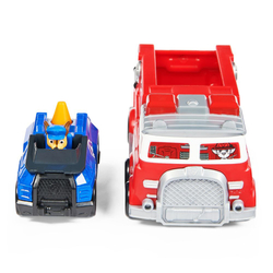 PAW PATROL HASIČSKÝ VŮZ DIE-CAST S AUTÍČKEM - poškozený obal