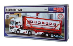 Stavebnice Monti System MS 60 Chemical Fluid Actros L-MB 1:48 v krabici 31,5x16,5x7,5cm