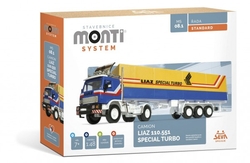 Stavebnice Monti System MS 08.1 Camion Liaz Special Turbo 1:48 v krabici 31,5x16,5x7,5cm