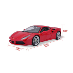 Bburago 1:18 Ferrari 488 GTB Red