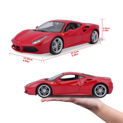 Bburago 1:18 Ferrari 488 GTB Red