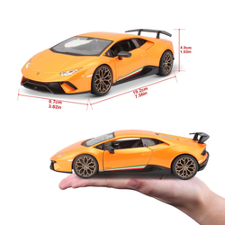 Bburago 1:24 Plus Lamborghini Huracan Performance Orange