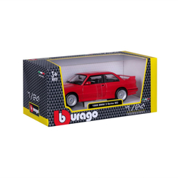 Bburago 1:24 Plus BMW 3 Series M3 1988 Red