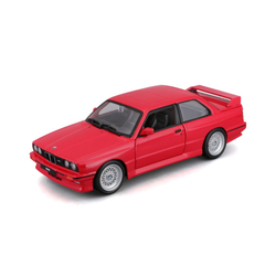 Bburago 1:24 Plus BMW 3 Series M3 1988 Red