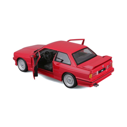 Bburago 1:24 Plus BMW 3 Series M3 1988 Red