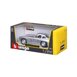 Bburago 1:24 Mercedes Benz 300SL Silver