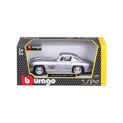 Bburago 1:24 Mercedes Benz 300SL Silver