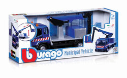 Bburago 1:43 Servisné vozidlá assort 6 druhov (12ks)