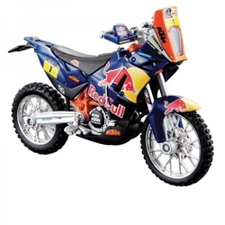 Motorka Bburago 1:18 Red Bull Race 11cm kov/plast 2 druhy v krabičce 17x11x7cm