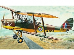 Model D.H.82 Tiger Moth 15,4x19cm v krabici 31x13,5x3,5cm