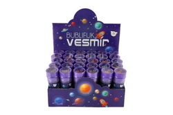 Bublifuk Vesmír 50ml 11cm mix druhů 30ks v boxu