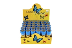 Bublifuk Motýl 50ml 11cm mix druhů 30ks v boxu