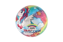 Míč Malý jednorožec/Little unicorn nafouknutý 23cm v síťce