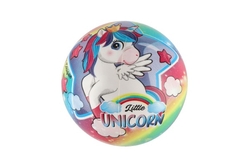 Míč Malý jednorožec/Little unicorn nafouknutý 23cm v síťce