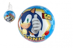 Míč Ježek Sonic nafouknutý 23cm v síťce