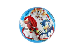 Míč Ježek Sonic nafouknutý 14cm v síťce