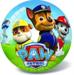 Míč Paw Patrol nafouknutý 14 cm v síťce