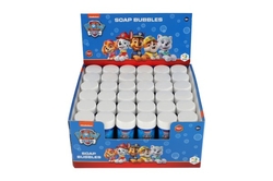 Bublifuk 60ml Tlapková patrola/Paw patrol 10,5cm 36ks v boxu