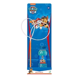 Bublifuk Tlapková patrola/Paw Patrol sada na tvorbu bublin + náplň 0,45L na kartě 15x42x12cm