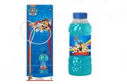 Bublifuk Tlapková patrola/Paw Patrol sada na tvorbu bublin + náplň 0,45L na kartě 15x42x12cm